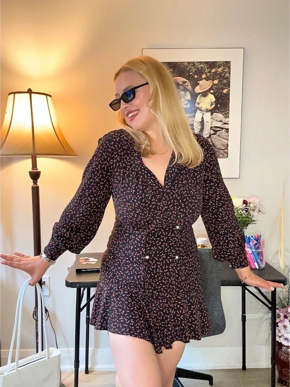 Floral Mini Dress